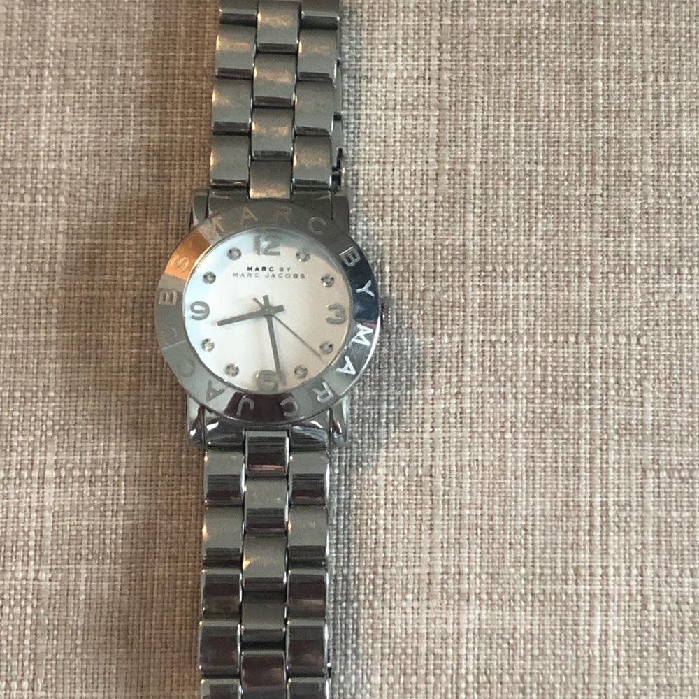 MARC by Marc Jacobs silver watch